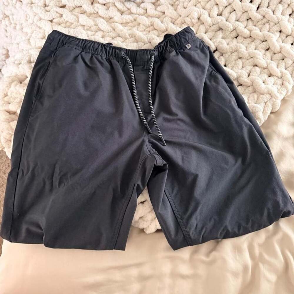 Hurley Men's Black Lightweight Athletic Jogger Pants Size Large - Picture 5 of 8